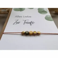 Armband  | Name | Grußkarte | Armband mit Karte | Personalisiert |  | Familie | Geschenk Weihnachten