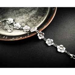 Armband Blume, Trachtenschmuck, Dirndlschmuck