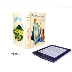 aufklappbare eBook-Reader-Hülle z.B. für Kindle tolino Pocketbook