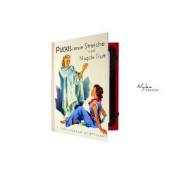 aufklappbare eBook-Reader-Hülle z.B. für Kindle tolino Pocketbook