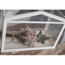 Aufkleber Kartenbox zur Hochzeit