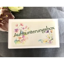 Aufmunterungsbox, Geschenkbox, Freundschaftsgeschenk, Tröster, Aufmunterung