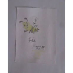 Aufmunterungskarte "Bee Happy"