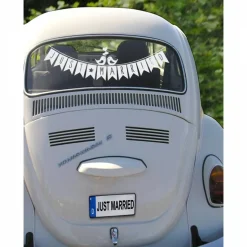 Autoaufkleber Hochzeit "Just married", Tattoo, Aufkleber