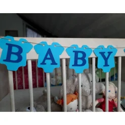 Baby Boy Girlande