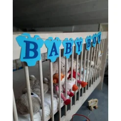 Baby Boy Girlande