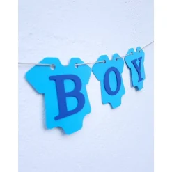 Baby Boy Girlande