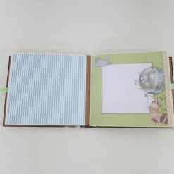 Babyalbum, Fotoalbum, Mini-Album, Leporello Baby, Mädchen, Kind, Größe 17 x 16,5 x 2,5 cm