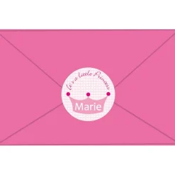 Babyaufkleber zur Geburt | Prinz - Prinzessin - Krone