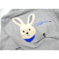 Babydecke mit Hasen und Namen - Kindergartendecken - Wunschdecke - Kinderdecke _ Schmusedecke mit Namen