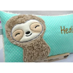 Babyfaultier Faultier Sloth Taufkissen Kuschelkissen Kindergartenkissen Geburtsgeschenk Kinderkissen Taufgeschenk