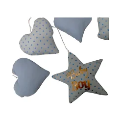 Babyparty Deko Baby Boy 6-teilig