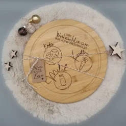 Bambusbrett Lieber Weihnachtsmann