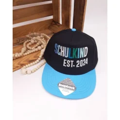 Basecap Schulkind 2024 | Cap bestickt | Snapback | Cap | One Size | Geschenk zur Einschulung | Cappy | Mütze