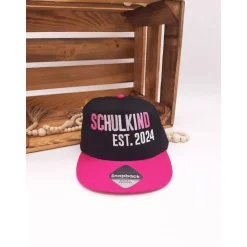 Basecap Schulkind 2024 | Cap bestickt | Snapback | Cap | One Size | Geschenk zur Einschulung | Cappy | Mütze