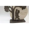 Baum der Liebe – Personalisiertes 3D Holz-Silhouette Display mit Gravur
