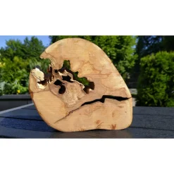 Baumscheibe, Holzscheibe, gestockt, Erle, Holz, Bastelholz, Holzdeko, Dekoration,Holz