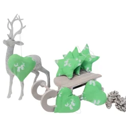 Baumschmuck 6-er Set grün