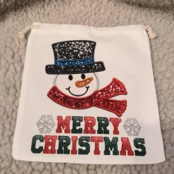 Baumwollsäckchen mit Folie bedruckt 20x 24cm