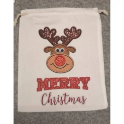 Baumwollsäckchen mit Folie bedruckt 20x 24cm