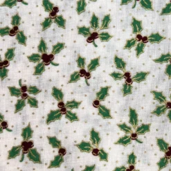Baumwollstoff - Mistelzweige - Weihnachten - 50cm
