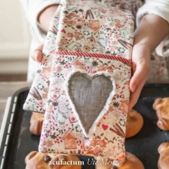 Baumwollstoff Weihnachtsbäckerei von acufactum by Kerstin Heß