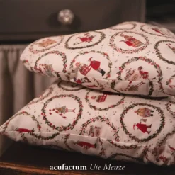 Baumwollstoff Weihnachtsleckerei von acufactum by Silke Leffler – OEKO-TEX – ab 0,3 m Stoff mit Weihnachtsmotiv