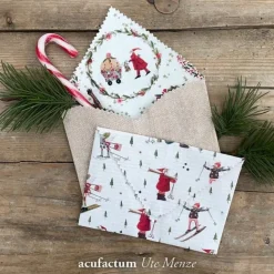 Baumwollstoff Weihnachtsleckerei von acufactum by Silke Leffler – OEKO-TEX – ab 0,3 m Stoff mit Weihnachtsmotiv