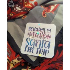 Be naughty |  Aufkleber für Journal, Laptop, Handy