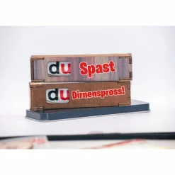 Bedruckte Schokoriegel Holzbox incl. Duplo / Assi Edition | kleines Mitbringsel | Geschenk Box