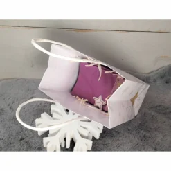 befüllbare Adventskalendersäckchen rosa