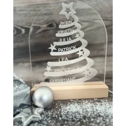 Beleuchtetes Schild, Weihnachten, Weihnachtsdekoration, Nachtlicht, beleuchtetes Acrylglas, verschiedene Modelle