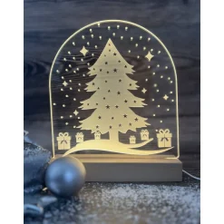 Beleuchtetes Schild, Weihnachten, Weihnachtsdekoration, Nachtlicht, beleuchtetes Acrylglas, verschiedene Modelle