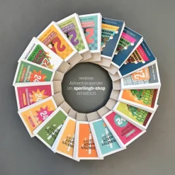 Überraschungs-Büro-Adventskalender – 24 witzige Aufgaben für Kollegen