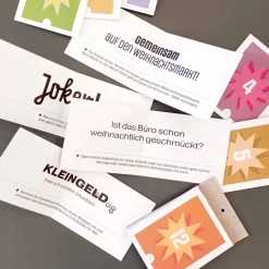 Überraschungs-Büro-Adventskalender – 24 witzige Aufgaben für Kollegen