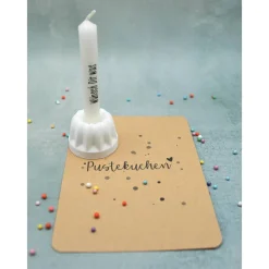 Besondere Geburtstagskarte Pustekuchen, Geburtstag TO GO, Geburtstag in der Tüte