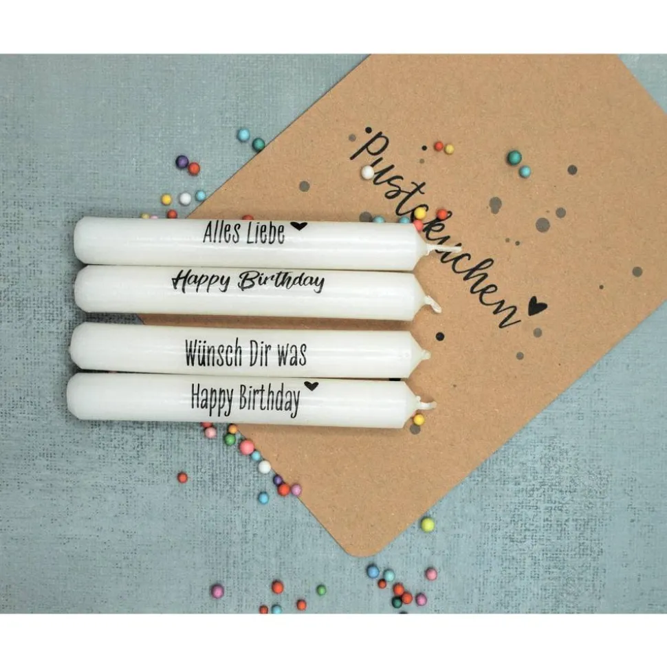 Besondere Geburtstagskarte Pustekuchen, Geburtstag TO GO, Geburtstag in der Tüte