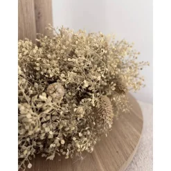 Besonderer Adventskranz aus hochwertigem Eichenholz