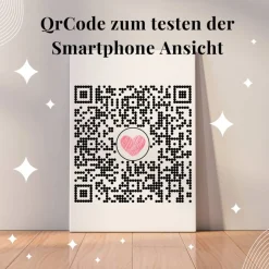 Beste Freunde | Personalisiertes Bild auf Leinwand 20x30cm | BFF