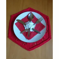 Bestecksterne gehäkelt in Mikrofaser oder Baumwolle in vielen Wunschfarben