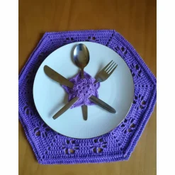 Bestecksterne gehäkelt in Mikrofaser oder Baumwolle in vielen Wunschfarben