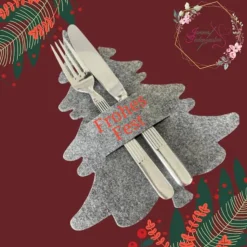 Bestecktasche Filz - Filzbaum