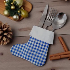 Bestecktasche in Stiefelform, Geschenktasche 2er Set