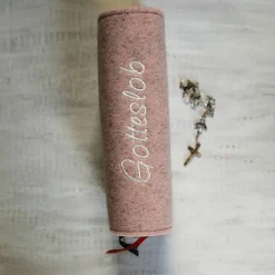 Bestickte Gotteslobhülle aus Filz *Engel *individuell angefertigt