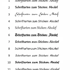 Besticktes personalisiertes Kinderhandtuch Stift Schulkind mit Namen Einschulung Schule