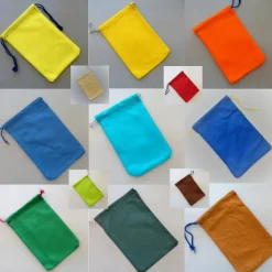 Beutel aus Filz mit Kordel, Säckchen, Geschenkebeutel, Weihnachten, Nikolaus, Advent, wiederverwendbar