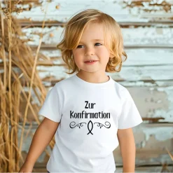 Bügelbild - Zur Konfirmation - Applikation zum aufbügeln - Aufbügler - christliches Bügelbild