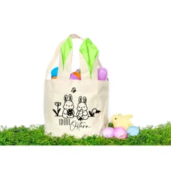 Bügelbild für Ostern - mit Osterhase und Ostereiern // DIY Osterdeko & Geschenke