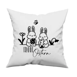 Bügelbild für Ostern - mit Osterhase und Ostereiern // DIY Osterdeko & Geschenke