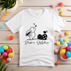 Bügelbild für Ostern - mit Osterhase und Ostereiern // DIY Osterdeko & Geschenke selbst gestalten
